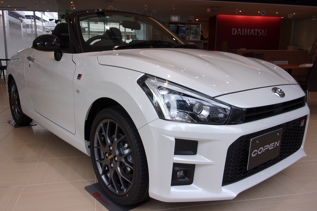 展示車コペン　ご案内